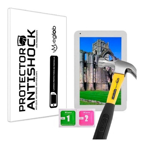 Protector De Pantalla Antishock Tablet Majestic Tab-493k 3g