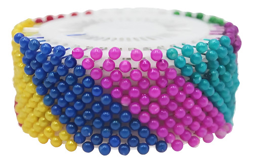 Alfinetes Cabeça Bola Coloridas 480 Unidade Utfr.044