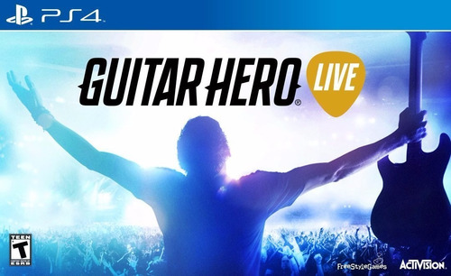 Guitar Hero Live Ps4 Juego+guitarra Leer Descripcion