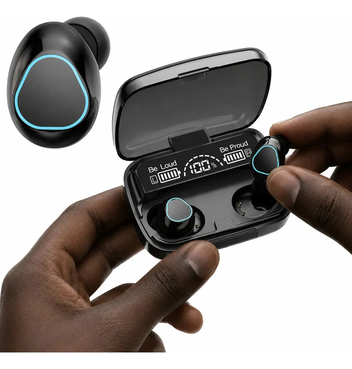 Fone Ouvido Bluetooth 5.3 Tws M10 A Prova D 'água Microfone