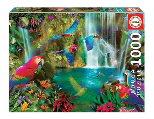 Puzzle Rompecabezas Educa 1000 Pzs Loros Tropicales 18457
