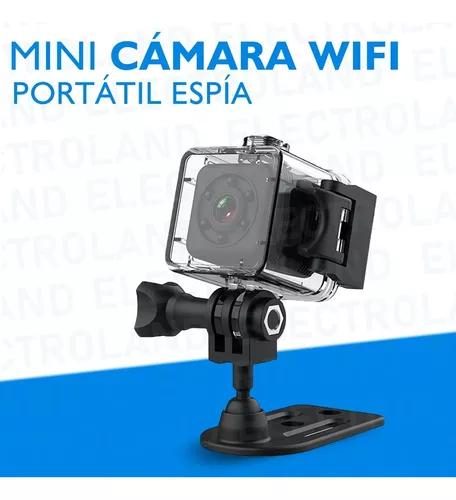 Mini cámara espía espía deporte portátil impermeable caso wifi (gratis  Android / ios / google App) 26h Grabadora Foto / video Interior / exterior  Visión nocturna infrarroja Fu