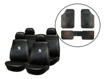 Comprar Fundas Cubre Asiento Cuerina Para Peugeot 206 + Alfombra 3p