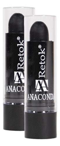 Kit Remove Cabelos Brancos - Retok Com 2 Sticks (3g- Preto)