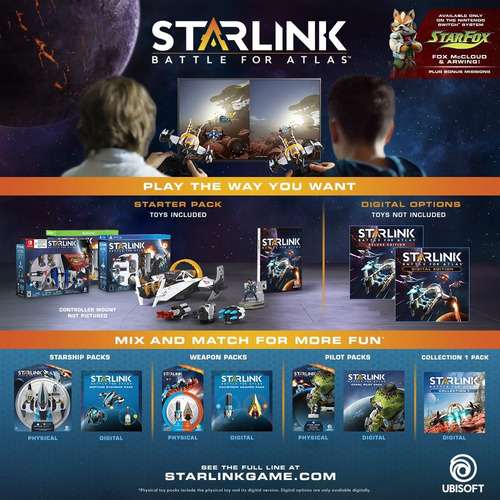 Ubisoft Starlink Battle For Atlas Starter Pack Switch