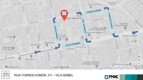 Lançamento Na Rua Torres Homem, Vila Isabel, Rio De Janeiro - Rj - Fmac Engenharia - Liv-3021