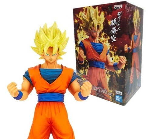 Estatua Banpresto Dbz Son Goku Burning Fighters Vol 1