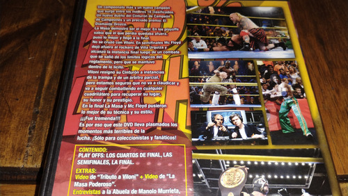 Dvd 100% Lucha Catch Argentino Viloni La Masa Titanes