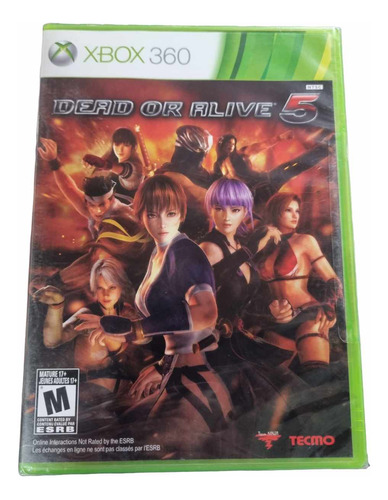  Xbox 360 Dead Or Alive 5 Fisico 