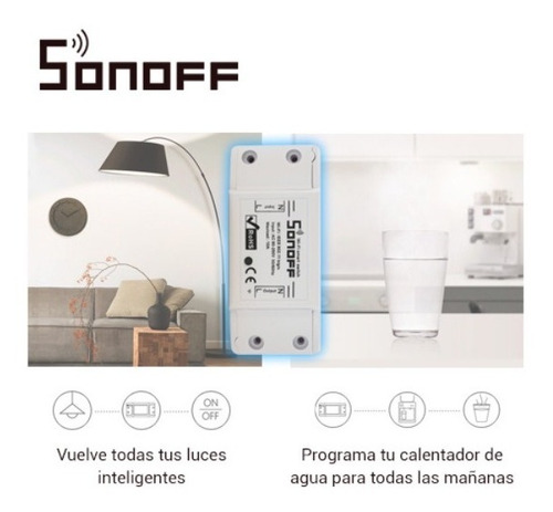 Sonoff Basic Wifi Zigbee Domótica Alexa Google Home