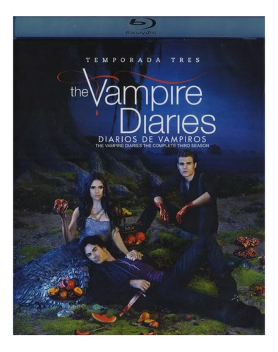 The Vampire Diaries Diario Vampiros Temporada 3 Tres Blu-ray