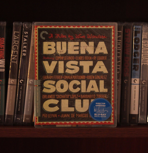 Criterion - Buena Vista Social Club (bluray) - Wim Wenders