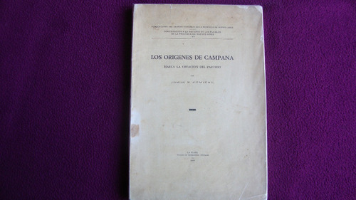 Los Orígenes De Campana   Jorge Fumiére