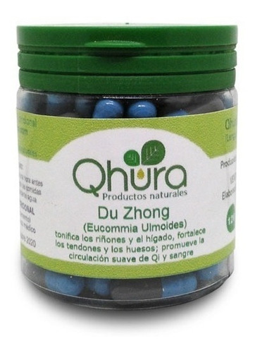 Du Zhong (eucommia Ulmoides) 120 Cáps X 500 Mgs