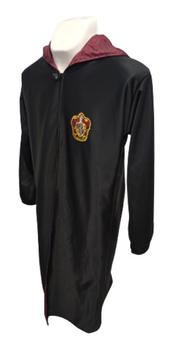 Capa Gryffindor + Varita Dumbledore Sauco Disfraz Harry Pot