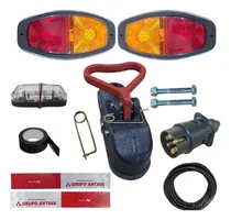 Comprar Lanternas Led Canoinha Kit Elétrico Munheca Carreta Reboque