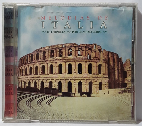 Cd Melodias De Italia - Claudio Corsi Original