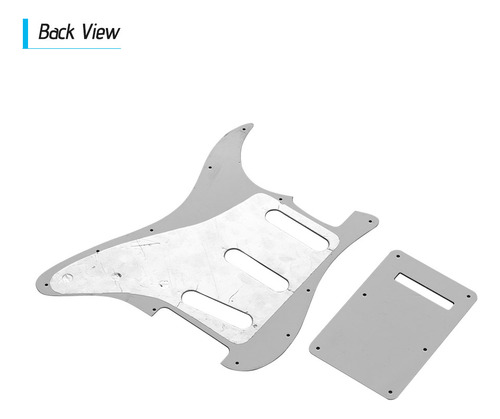 Set De Pickguard Para Guitarra Eléctrica Sss Con Tornillos Y