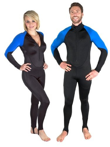 Tormenta Negro / Azul Lycra Skin Dive - Xxx-large.