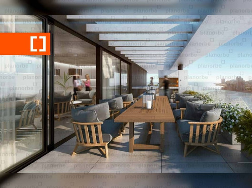 Venta De Apartamento Obra Construcción 2 Dormitorios En Barrio Sur, 01 Las Artes Unidad 104