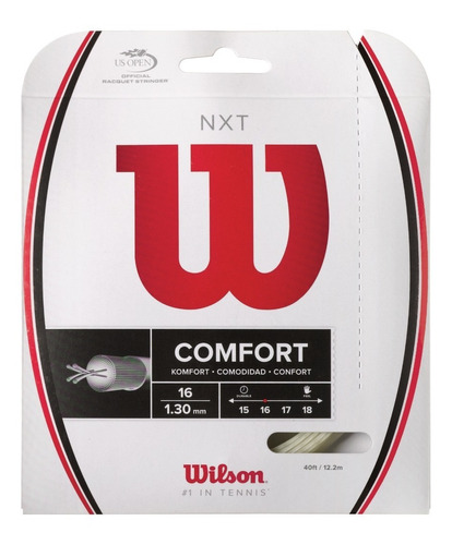 Cuerda Para Raqueta Wilson Nxt Comfort  Natural