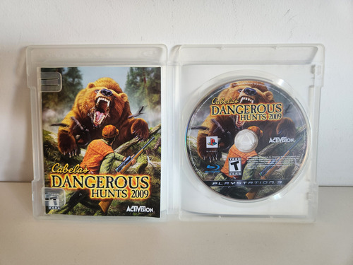 Juego Cabelas Dangerous Hunts 2009 Ps3. Físico Original! (Usado)