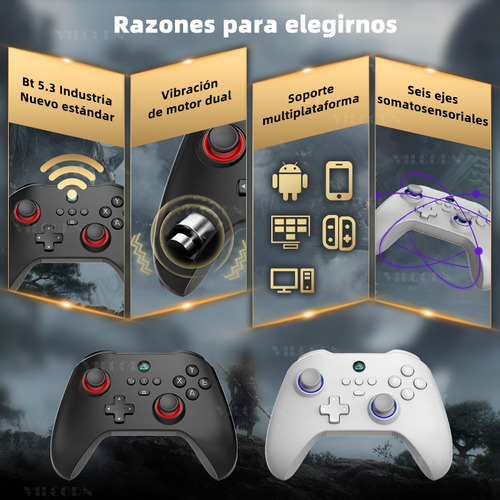 Pc Control Joystick Gamepad Para Pc Steam Android Mando