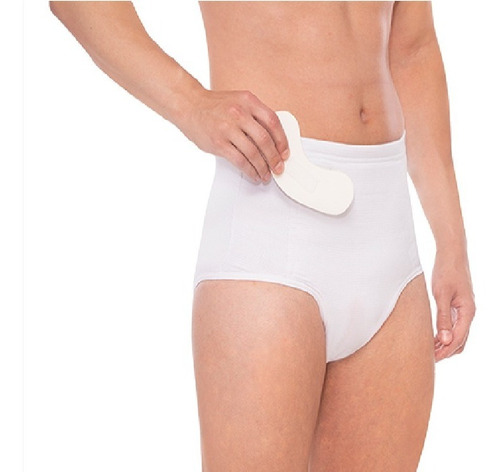 Calzoncillo Anatómico Con Suplemento Para Hernia Inguinal 