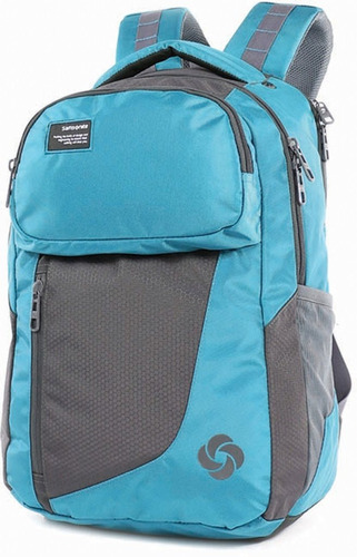 Mochila Para Notebook Strax Ll Azul E Cinza - Samsonite