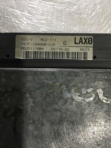 Computadora Ecu Motor Ford Ranger 1996 F57f 12a650 Cja (Usado)