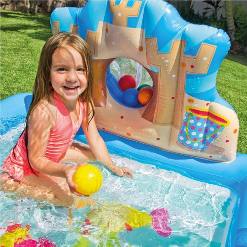 Imagen 6 de 8 de Playcenter Inflable Intex Summer Lovin 170x150x81