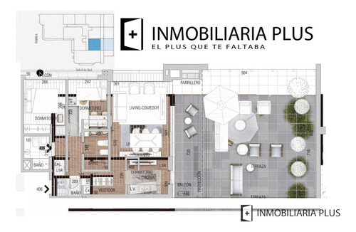 Apartamento De 1 Dormitorio Con 167 M2 En La Rambla De Carrasco Desde U$s 345.000 De  80% Financiado