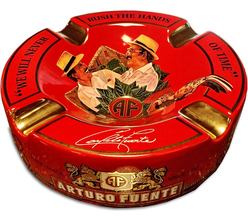 Cenicero De Porcelana Cigarros Grande De 8.75  Edición...