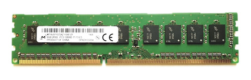 Memoria Ram Micron 8gb 2rx8 Pc3-12800e Ecc Unbuffered 