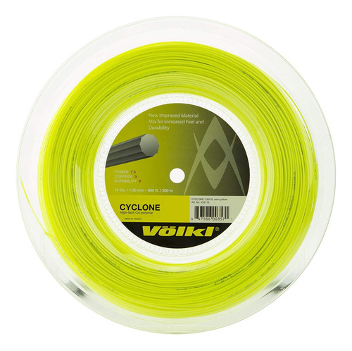 Cordaje De Tenis Cyclone Reel Neon