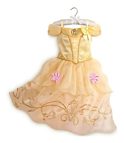 Vestido Princesas Sophia Branca De Neve Cinderela Rapunzel
