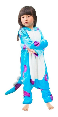 Pijama Suvillam Monster Inc Kigurumi 3-12 Años Enterizo