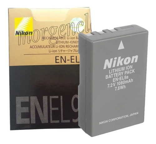 Imagen 1 de 7 de Bateria Nikon En-el9a  En-el9  En El 9 D3000 D5000