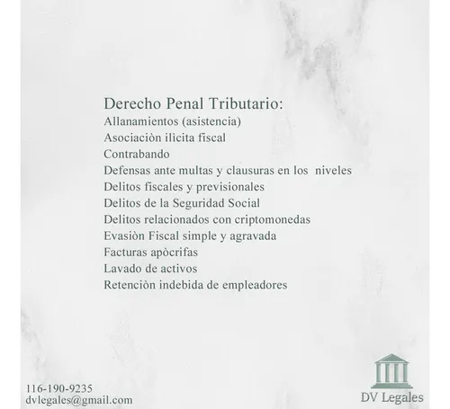 Abogados. Derecho Tributario. Derecho Penal. Estafas