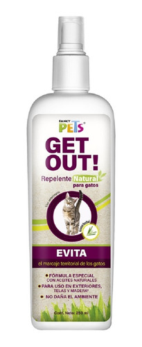 Repelente Natural Para Gatos 250 Ml Fancy Pets Entrenamiento