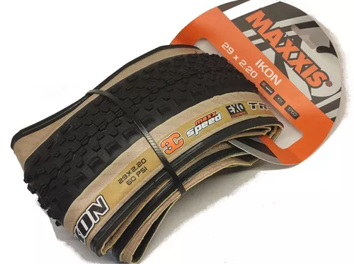 Neumático Maxxis Ikon Faixa Marrom 29x2.20 EXO/TR/3C/Maxx Speed