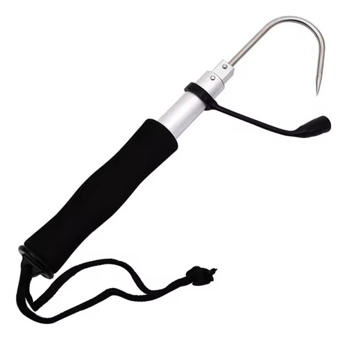 Gancho De Pesca Retractil Aluminio Inoxidable 28cm-60cm