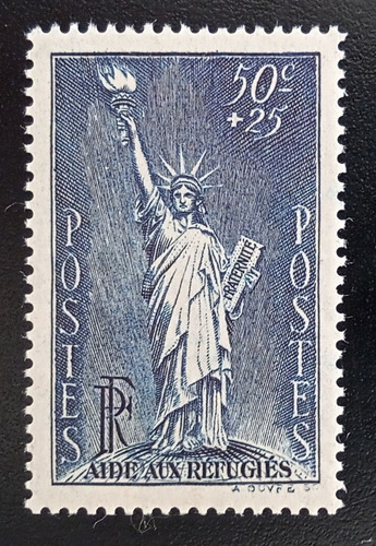 Francia, Sello Yv 352 Ayuda Refugiados 1937 Mint L17337