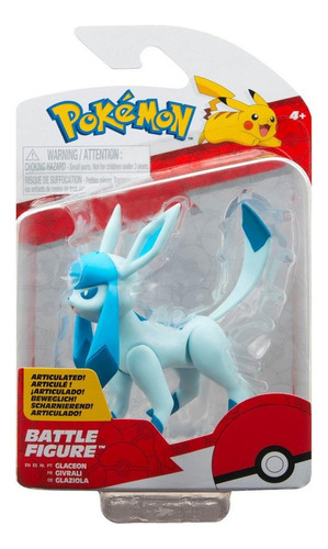Glaceon Pokemon Jazwares Battle Figure Pokémon