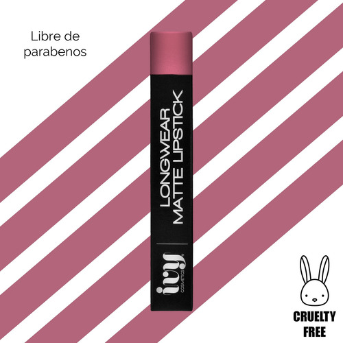 Labial Longwear Matte Lipstick Ivy Jetsetter