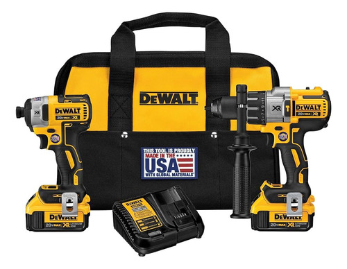 Kit De Taladros Dewalt Flexvolt Avantage 20v Max Dck2100p2