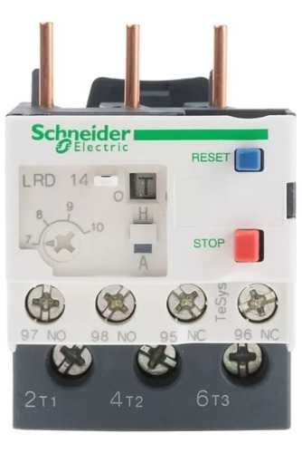 Rele Termico Lrd14 De 7 A 10 Amp. Scheneider Electric