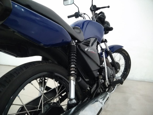 Moto Honda Cg Fan Ks Azul