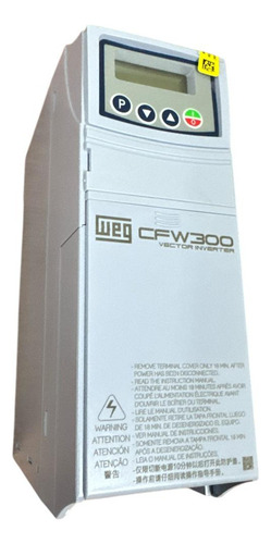 Cfw300b10p0b2db20 Variador De Frecuencia 220vac 3hp 10a Weg