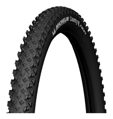 Llanta Michelin Country Racer Mtb R26x2.10 Ciudad Y Montaña Color Negro